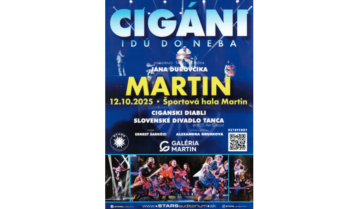 Cigáni idú do neba - 12.10.2025 v Martine  