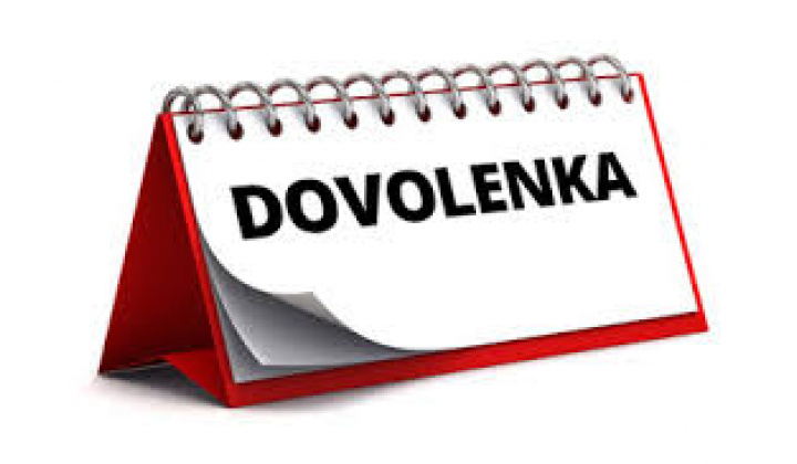 Účtovníčka obce od 1. do 15.9.2026 čerpá riadnu DOVOLENKU