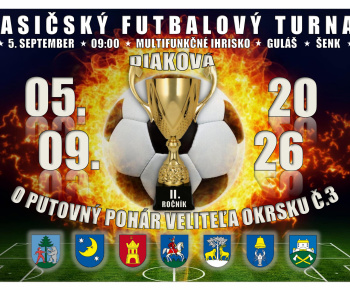Aktuality / Hasičský futbalový turnaj - 5.9.2029 od 9h v Diakovej - foto