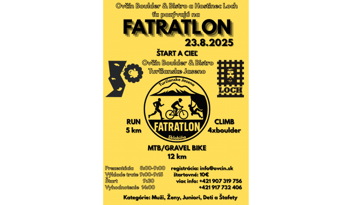 Fatratlon 23.8.2025