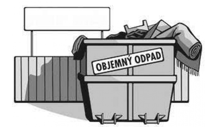Kontajner na objemný odpad bude pristavený v utorok 20.10.2026