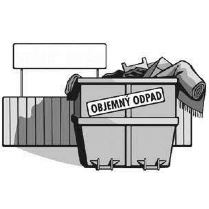 Kontajner na objemný odpad bude pristavený v utorok 20.10.2026