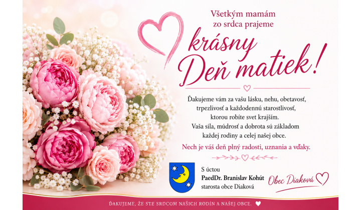 Krásny Deň matiek :)