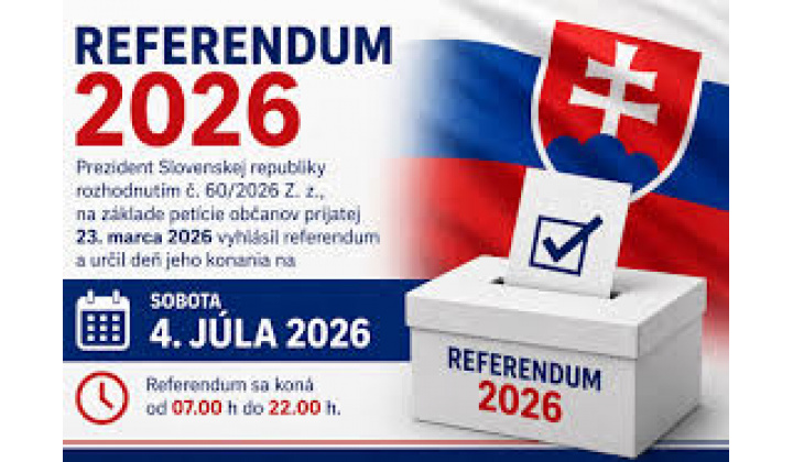 Zápisnica OVK o priebehu a výsledku hlasovania v referende Diaková